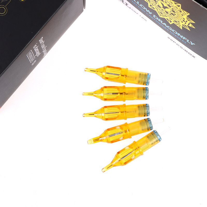 20PCS Disposable Semi-Permanent Makeup Tattoo Cartridge Needle 5RM/7RM/11RM/13RM/15RM RS Tattoo Gun Supplies 1RL/3RL/5RL/7RL/9RL
