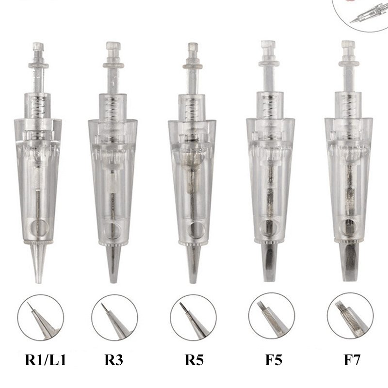 Cartridge Needle Eyeliner Eyebrow Lip Permanent Makeup Rotary Digital Cartridge Machine Tattoo Needle