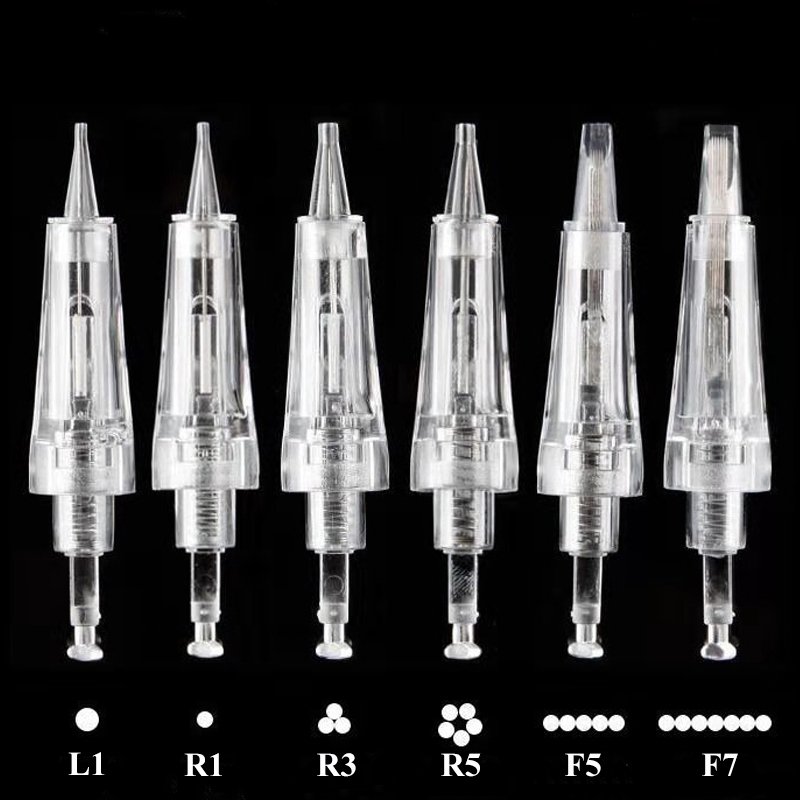 Cartridge Needle Eyeliner Eyebrow Lip Permanent Makeup Rotary Digital Cartridge Machine Tattoo Needle