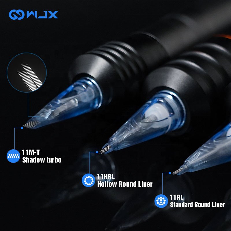 Professional Permanent Makeup Tattoo Sterilized Needles Cartridges Wholesale Cheap Price WJX Tattoo Needle