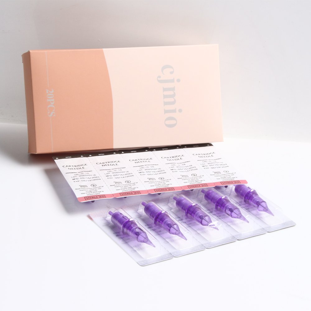 20PCS/BOX MONA Tattoo Needles Cartridge RL RS RM M1 Sterilized Safety Cartridges Machine Tattoo Needle