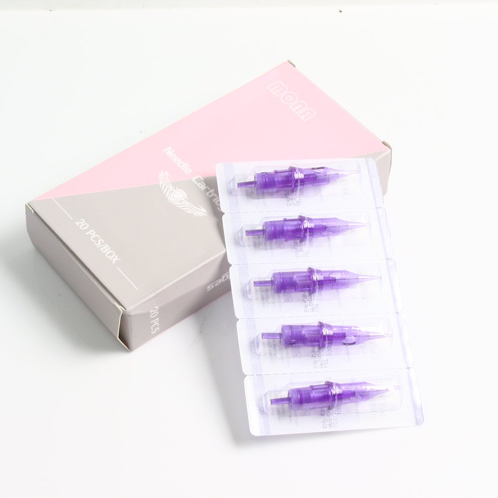 Tattoo Cartridge Needle 20PCS RL/M1/RM Professional Disposable Semi-Permanent Eyebrow Lip Makeup Needles For Tattoo Machine Pen