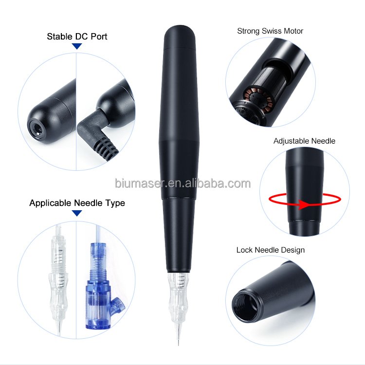 High Quality Aluminum Dermograph P200 Eyebrow Permanent Makeup Micropigmentation permanent makeup Machine Kit