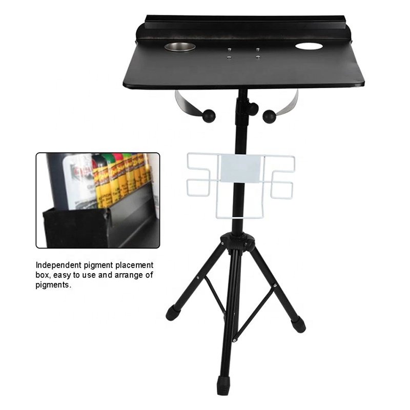 Body Art Tattoo Work Table Wireless Pen Machine Permanent Makeup Chair Armrest Leg Rest