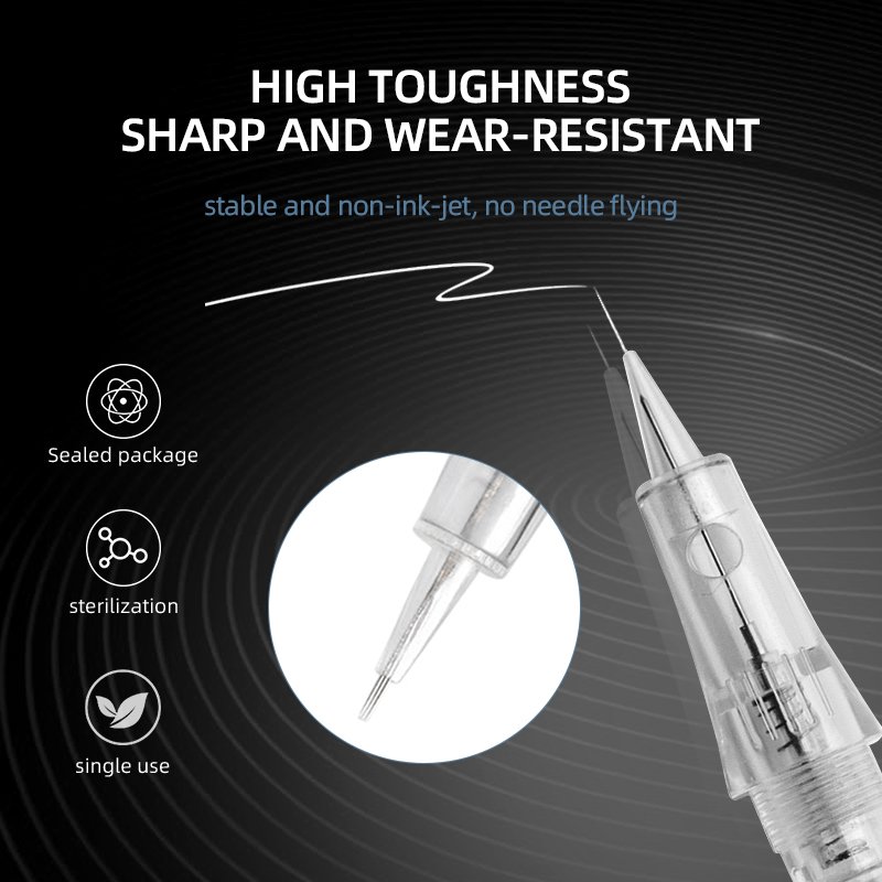 2022 newest Excellent Quality tattoo needle cartridge needles supplies disposable super sharp precise membrane sealed tattoo ne