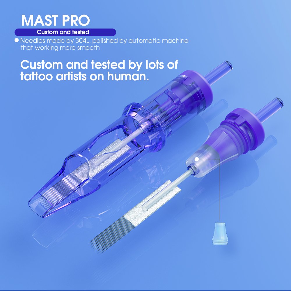 Wholesale mast pro Ce Certification Permanent Makeup Cartridge Needles private label Tattoo Needle Cartridge For Tattoo