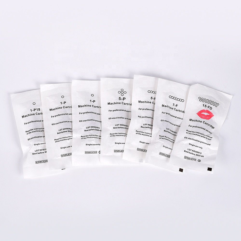 Disposable Painless Eyebrow Tattoo Cartridge Needles Microblading Needle Tatoo Machine for Eyebrow Tattoo Machine tool