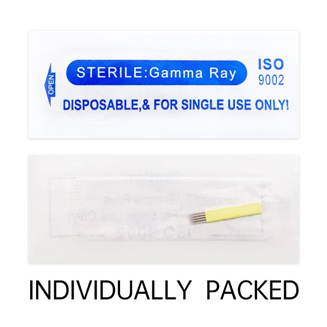 Manufacturing Korean Microblading Needles Disposable Tattoo Blades Microblading Needles Cartridges Microblading Rolling Needle