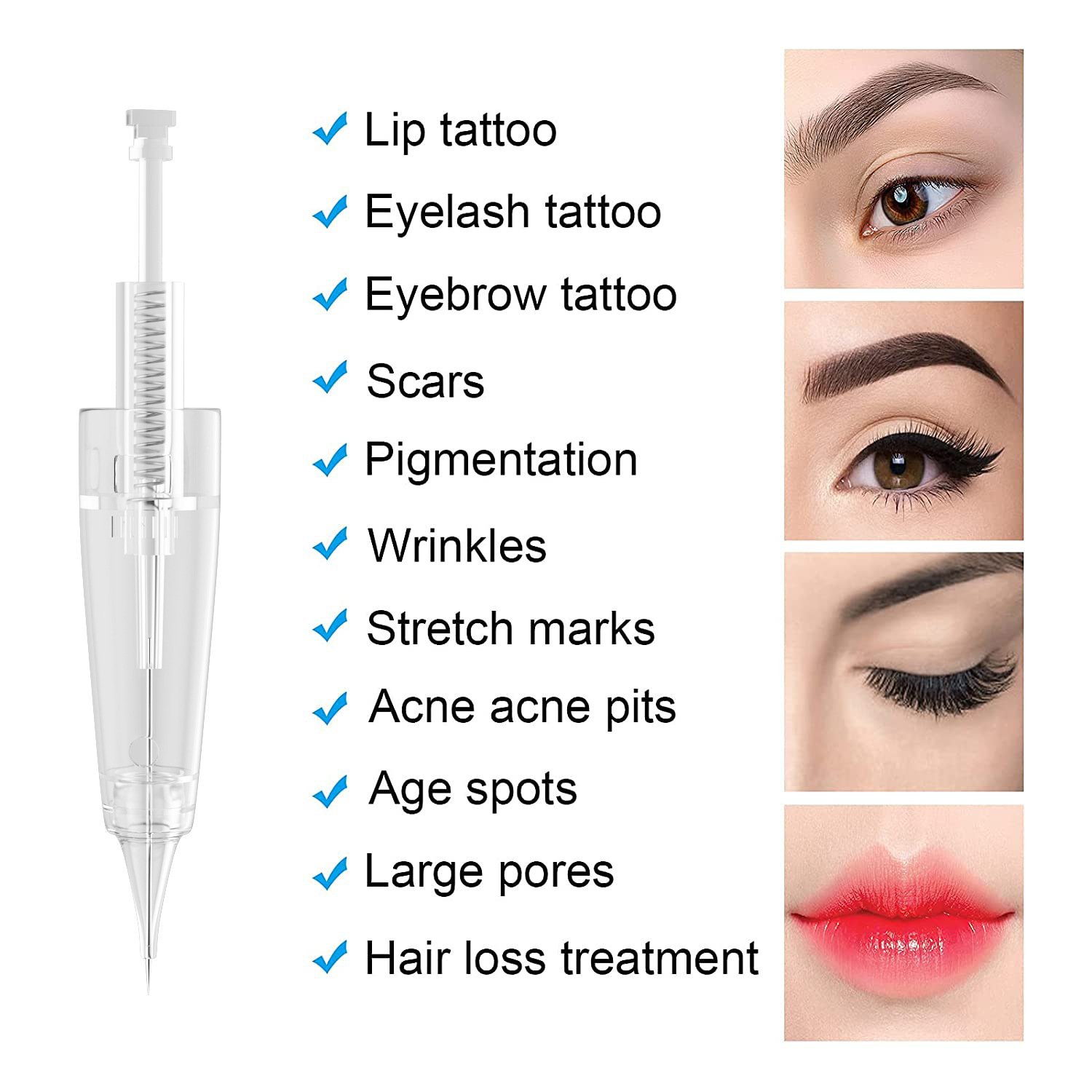 New Arrival Permanent Makeup Cartridge Needles Professional PMU Eyebrow Lip Microblading Tattoo Cartridge Needle