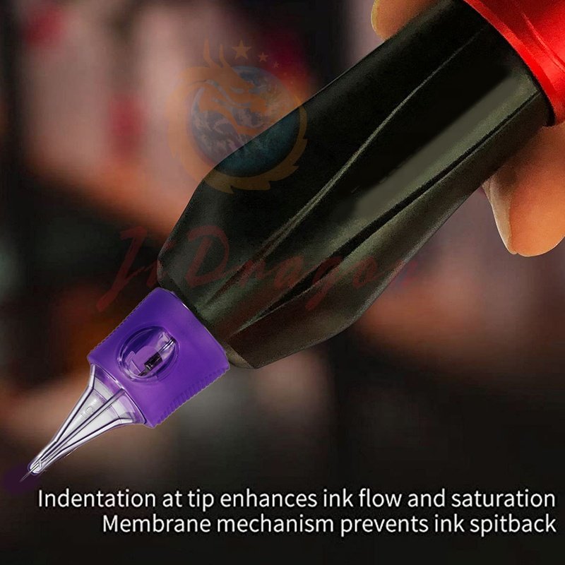 JiDragon Professional 20pcs/box Various Size 0.25mm 0.3mm 0.35mm RL M1 RM RS Tattoo Cartridge Needle for Permanent Makeup Artist
