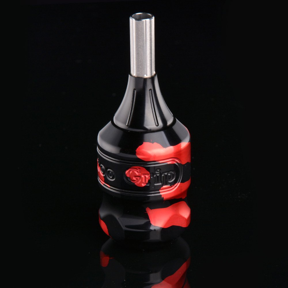Tattoo Cartridges Grip Needle Tube Adjustable Memory Foam Steel Disposable Cover Machine Tattoo Grip