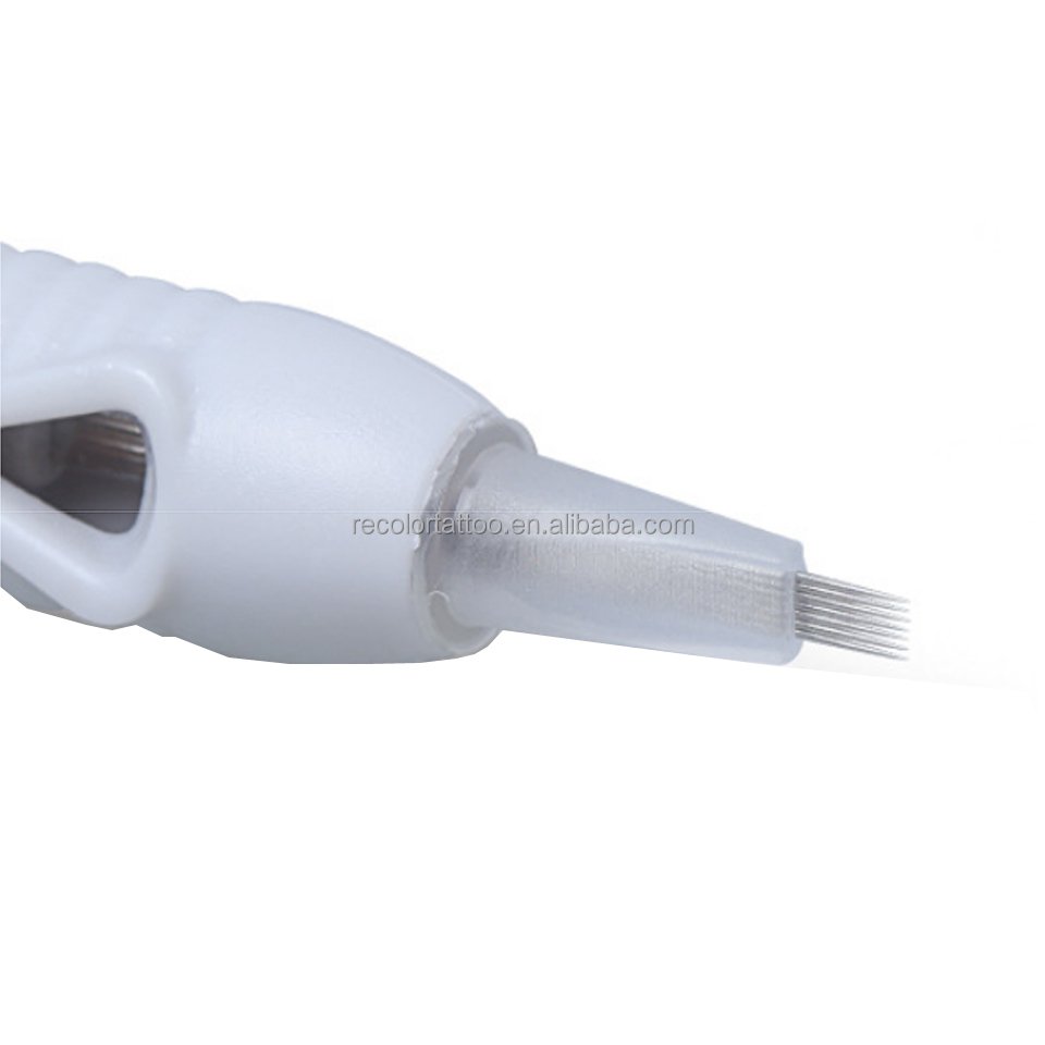 Digital Eyebrow Tattoo MTS Wireless Microblading Pen Needle Permanent Makeup Make up Machine Green Needle cartridge