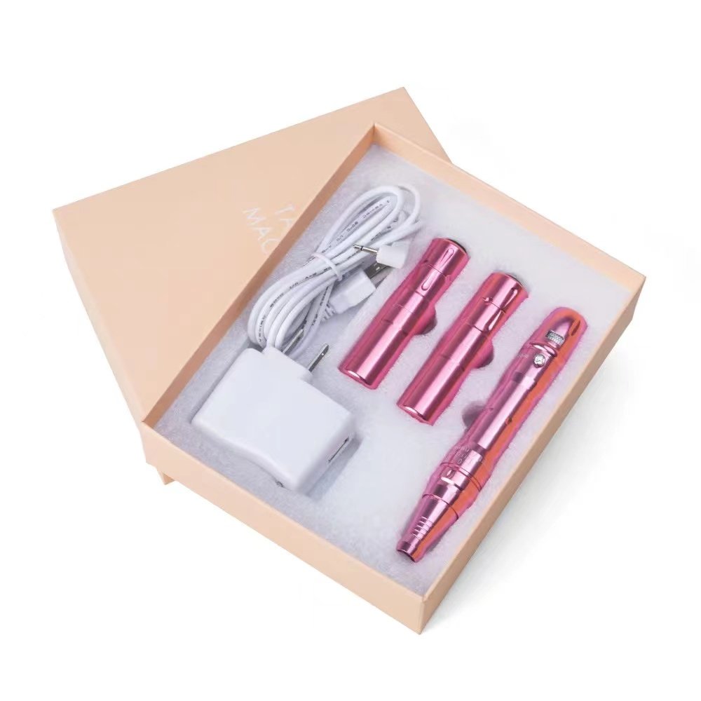Stainless Steel Rotary Tattoo Machine Pen Eyebrow & Lip Microblading Machine For Permanent Makeup