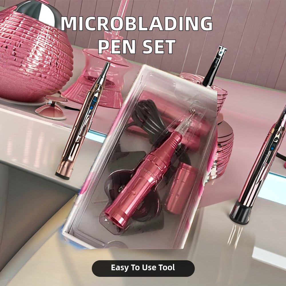 Stainless Steel Rotary Tattoo Machine Pen Eyebrow & Lip Microblading Machine For Permanent Makeup