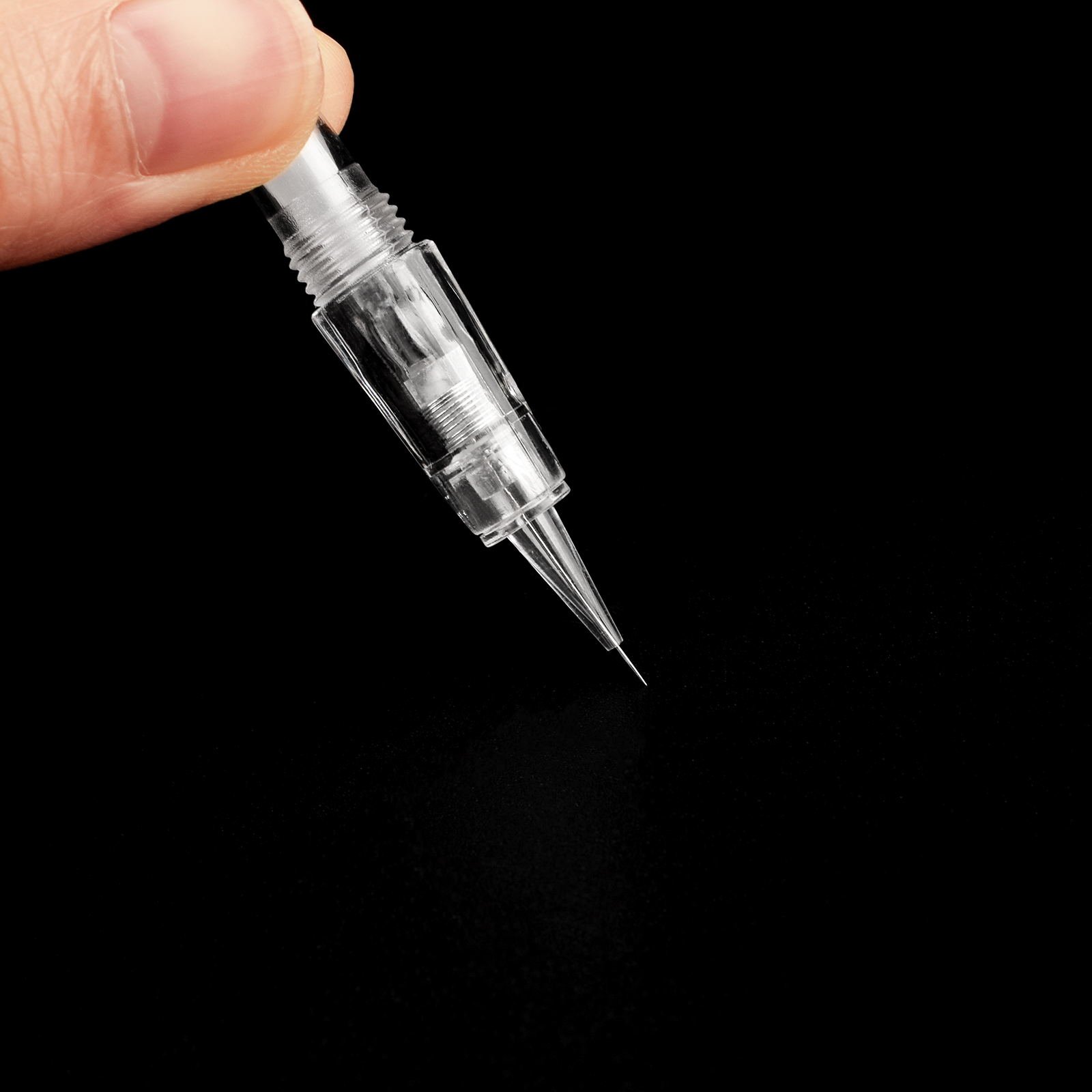 10pcs/set Disposable Professional 1RL Microblading Needle for PMU Machine Permanent Makeup Machine Eyebrow Tattoo Supply