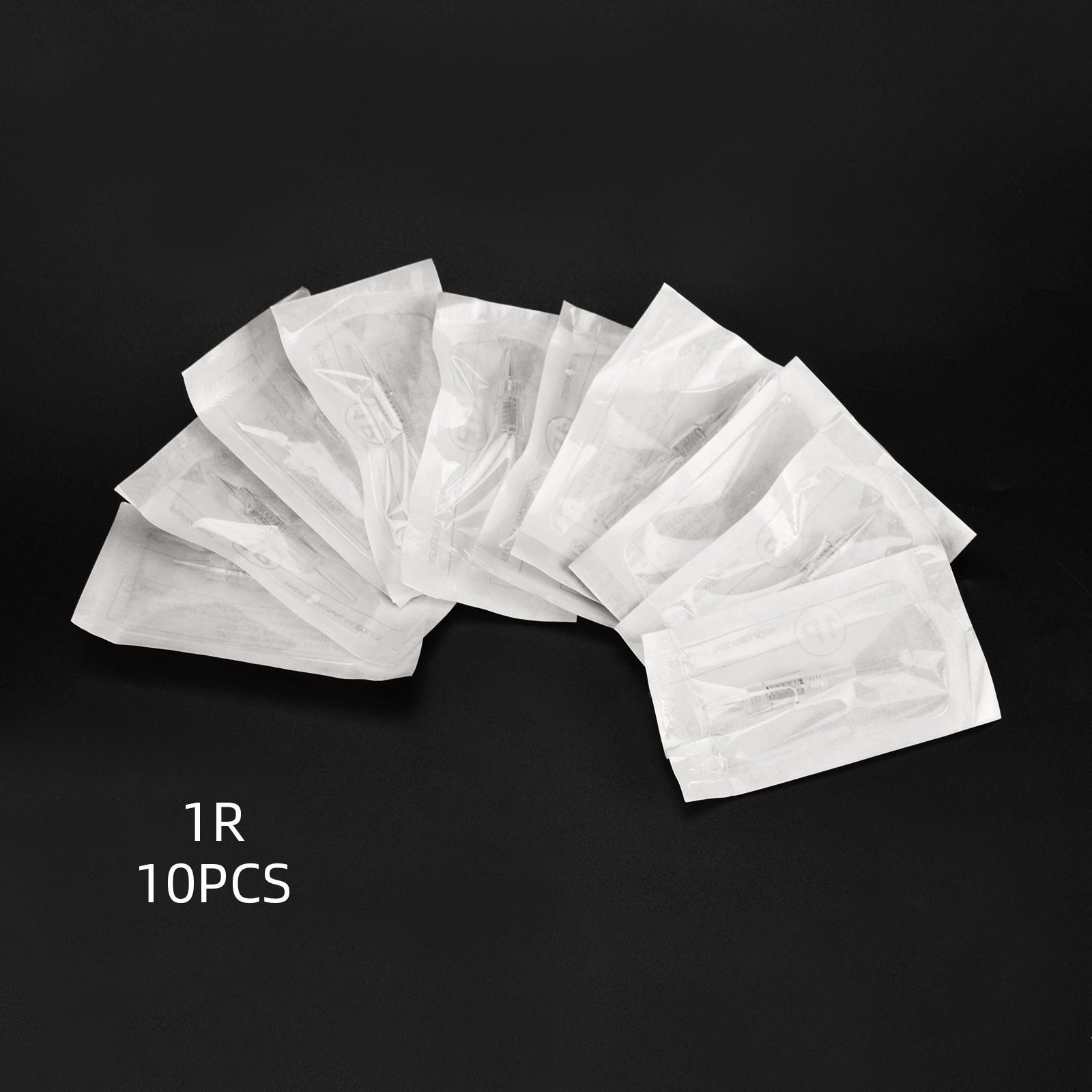 10pcs/set Disposable Professional 1RL Microblading Needle for PMU Machine Permanent Makeup Machine Eyebrow Tattoo Supply