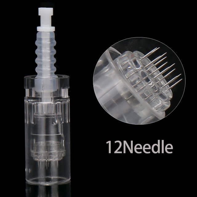 Derma Pen Cartridge Needle Permanent Makeup Tattoo Micro Needles 1/3/5/7/9/12/36/42pin/Nano Needles for PMU MTS Machine