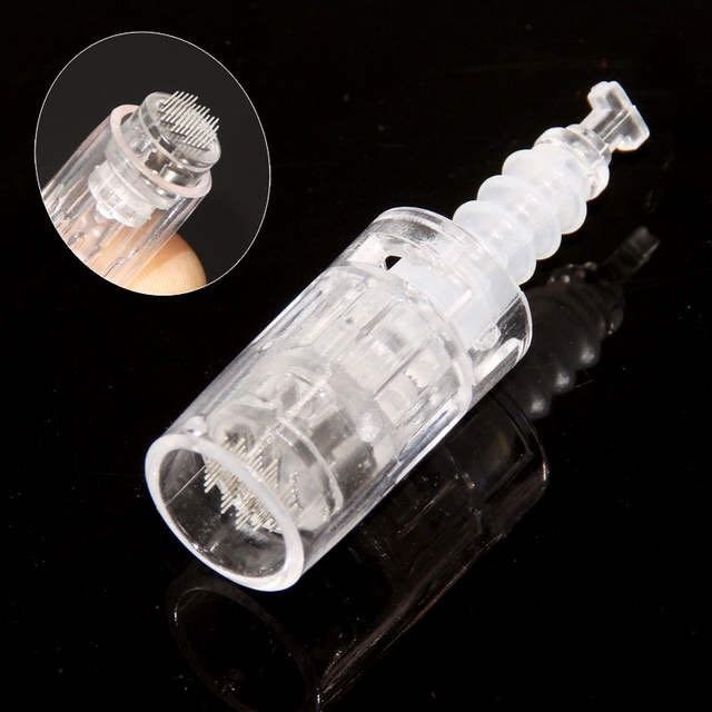 Derma Pen Cartridge Needle Permanent Makeup Tattoo Micro Needles 1/3/5/7/9/12/36/42pin/Nano Needles for PMU MTS Machine