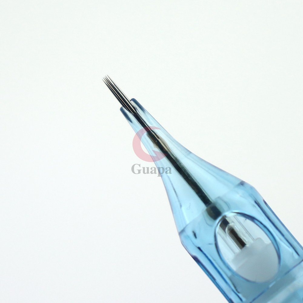 Factory Disposable Permanent Makeup Cartridge Microblading Needles Blue Universal Tattoo Needle Cartridges with Membrane