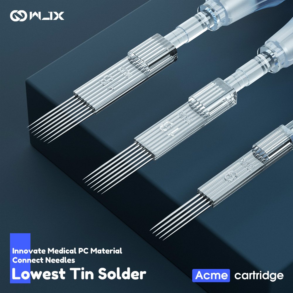 WJX wholesale professional disposable tattoo cartridge needles for tattoo/smp round magnum RM