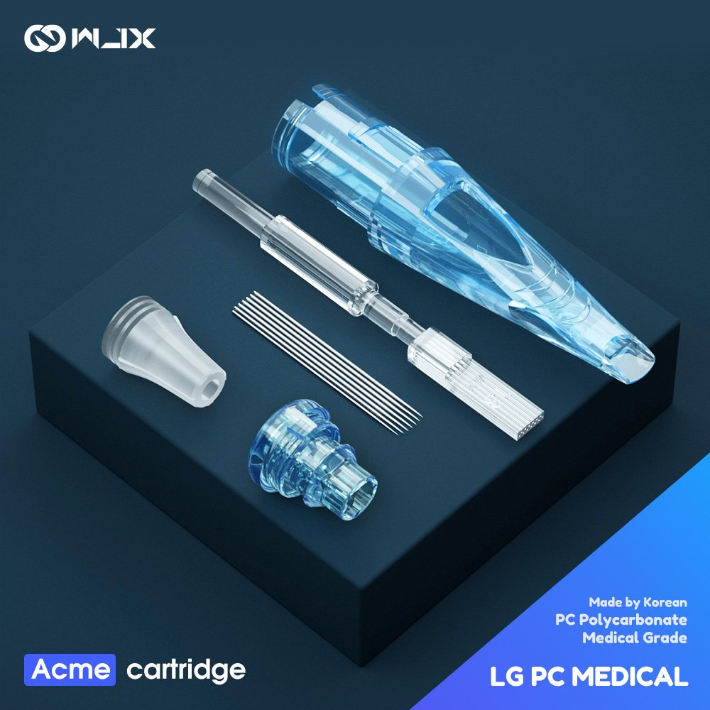 WJX wholesale professional disposable tattoo cartridge needles for tattoo/smp round magnum RM