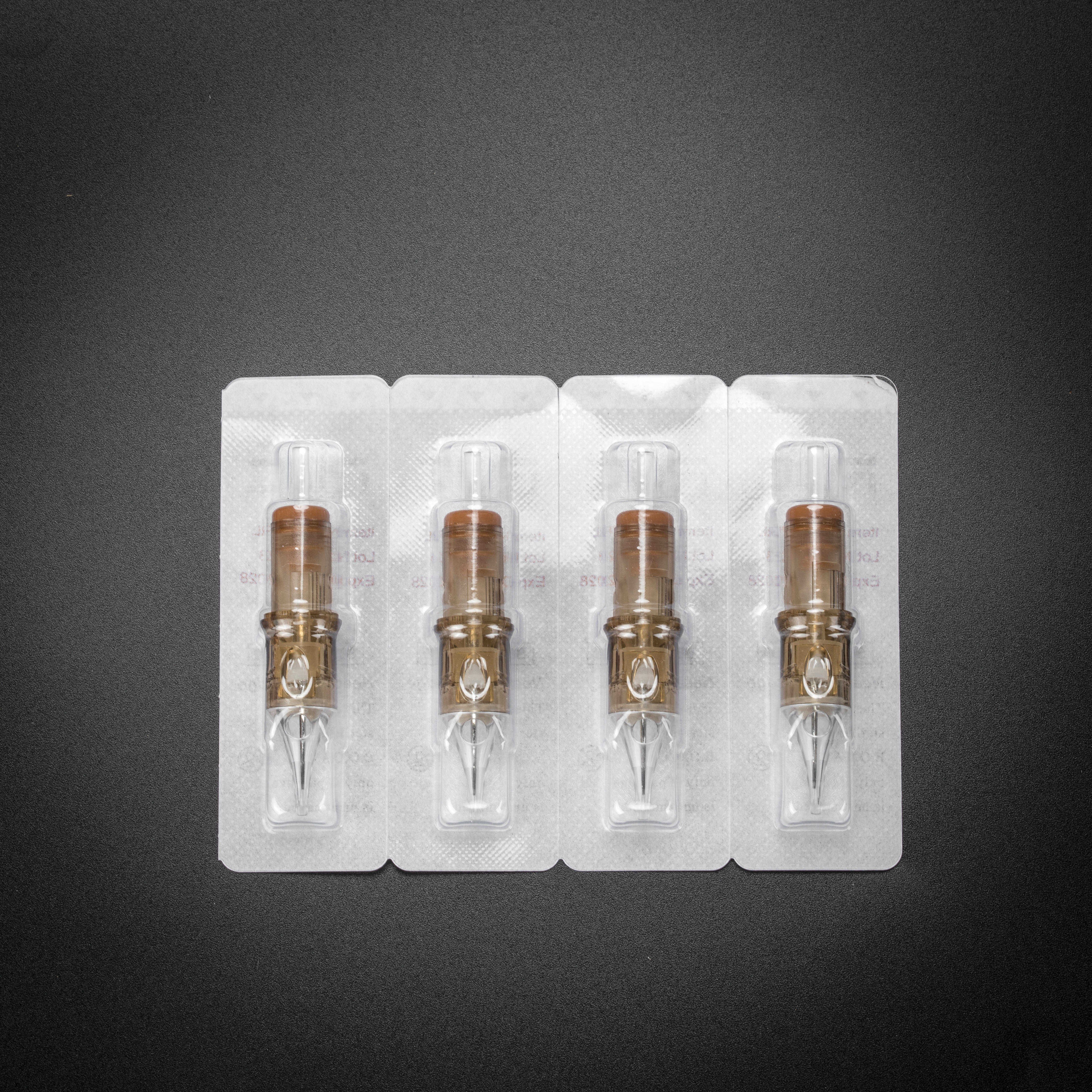 Wholesale OEM ODM ready to ship professional disposable sterilized tattoo needle cartridge for permanent make up