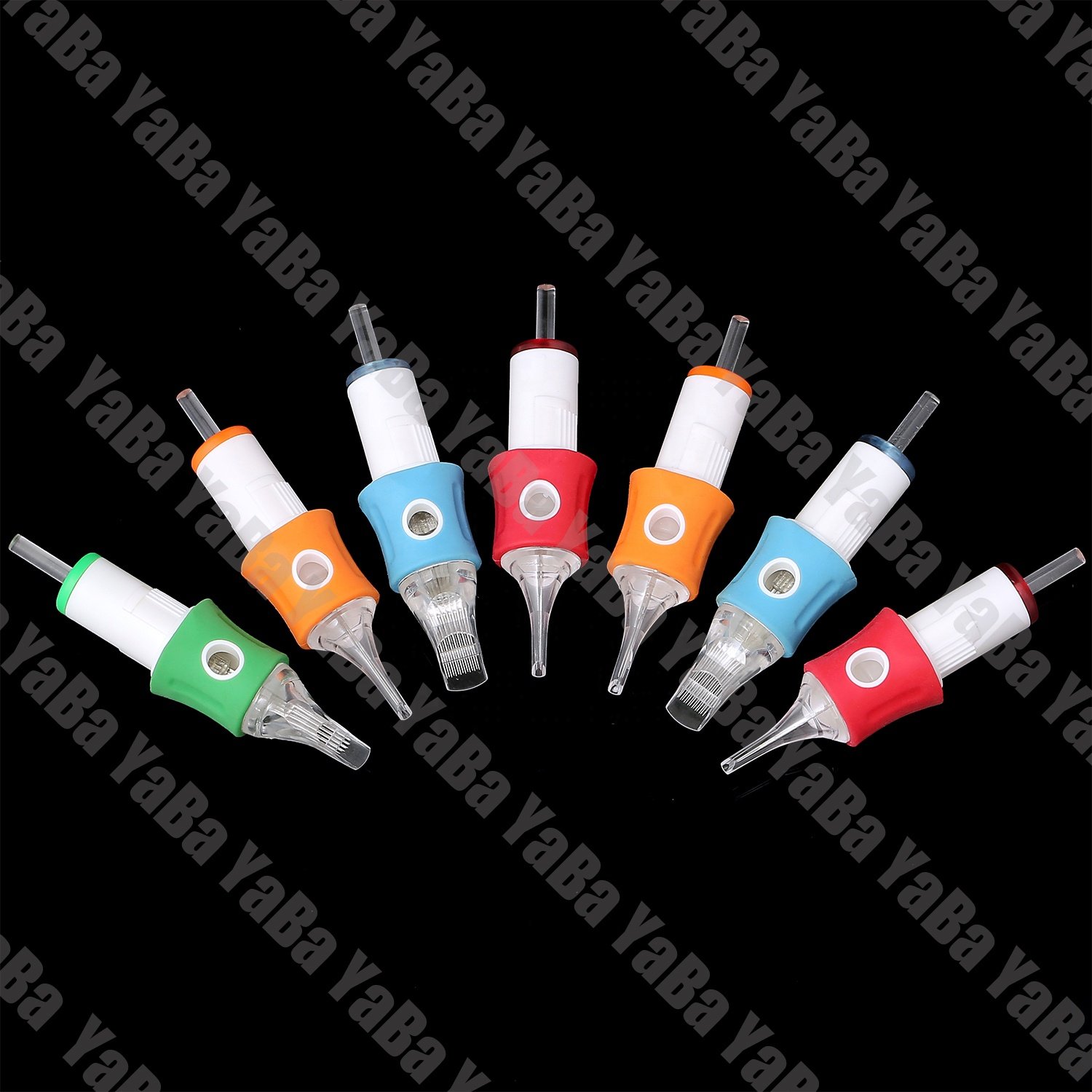 Yaba Premium Professional Disposable Tattoo Needle Cartridge Tattoo Cartridges Permanent Makeup Tattoo Cartridges Needle