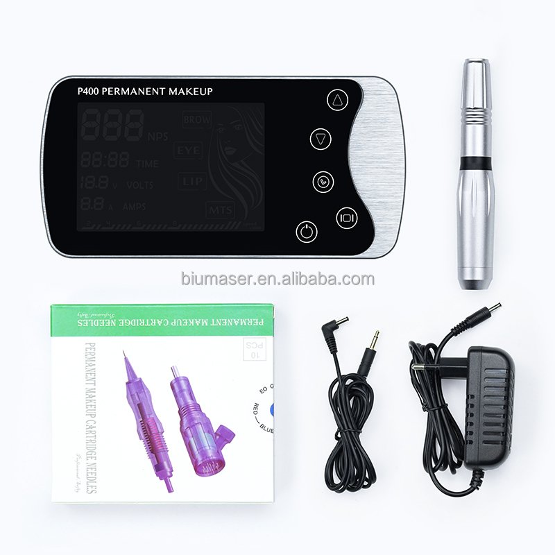 Biomaser Factory P400 Digital Dermografos permanent makeup Tattoo Machine Semi Permanent Makeup Machine