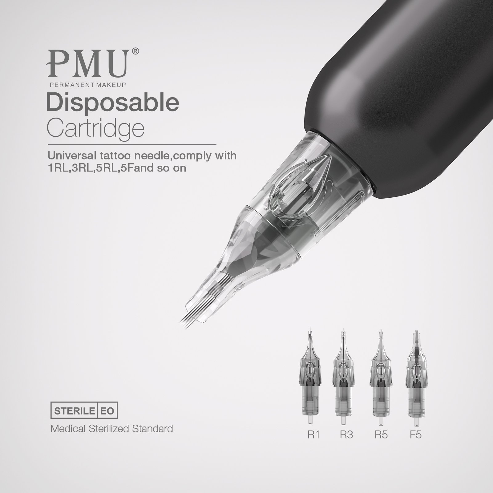 Cosmetic Disposable Permanent Makeup Cartridge Universal Tattoo Needle