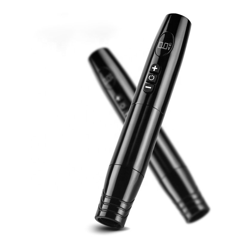 Professional Flux Vending Microblading Pmu Permanent Makeup Gun Eyebrow Lip Temporary Set Pen Wireless Rotary Tattoo Machine