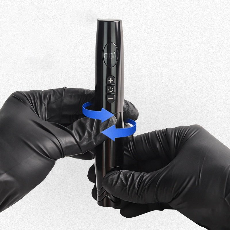Professional Flux Vending Microblading Pmu Permanent Makeup Gun Eyebrow Lip Temporary Set Pen Wireless Rotary Tattoo Machine