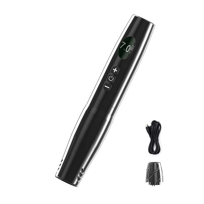 Professional Flux Vending Microblading Pmu Permanent Makeup Gun Eyebrow Lip Temporary Set Pen Wireless Rotary Tattoo Machine