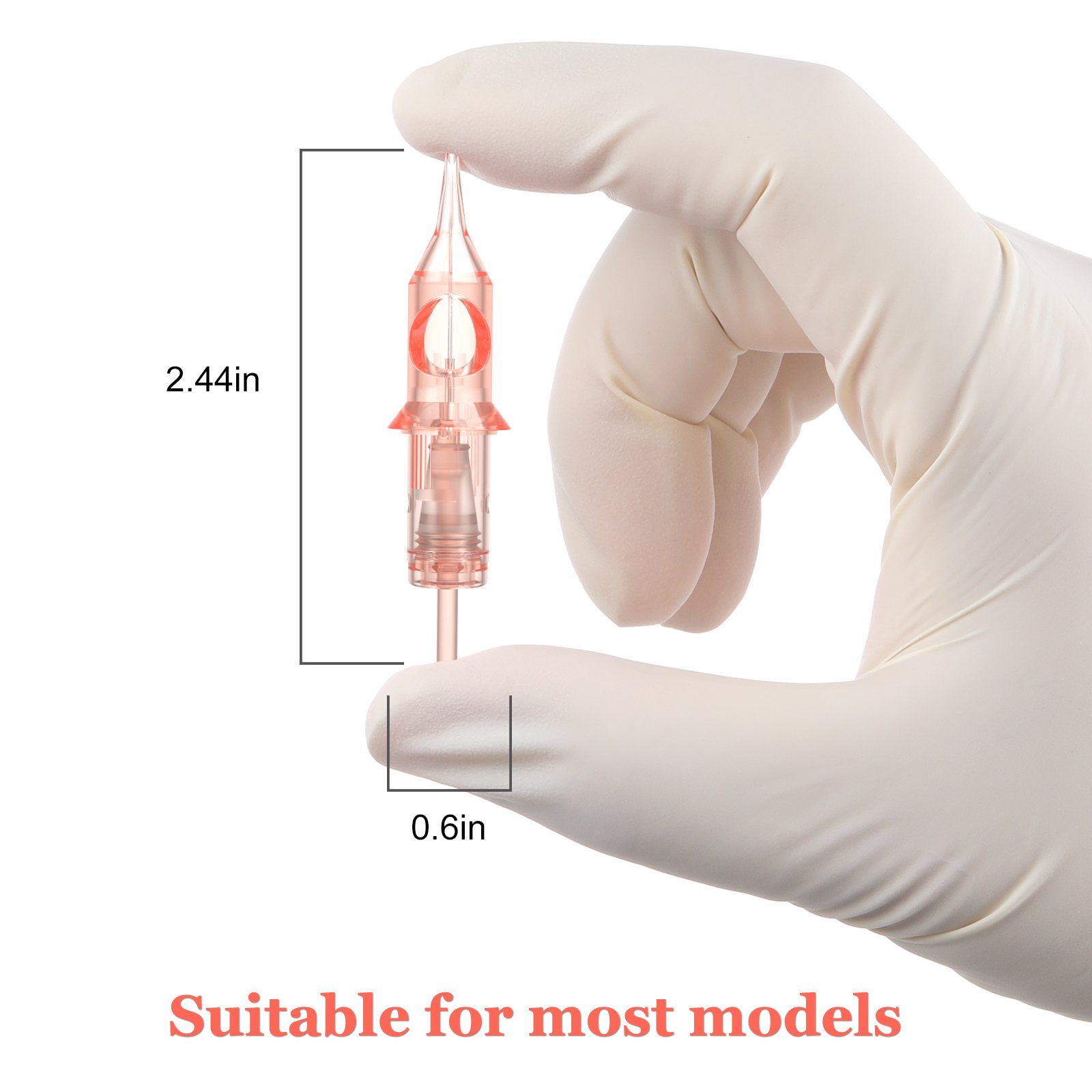 Quelle 10 pcs/Box Universal Eyebrow Needle Cartridge Tattoo Microblading Permanent Makeup Needles Fully Membrane Cartridge
