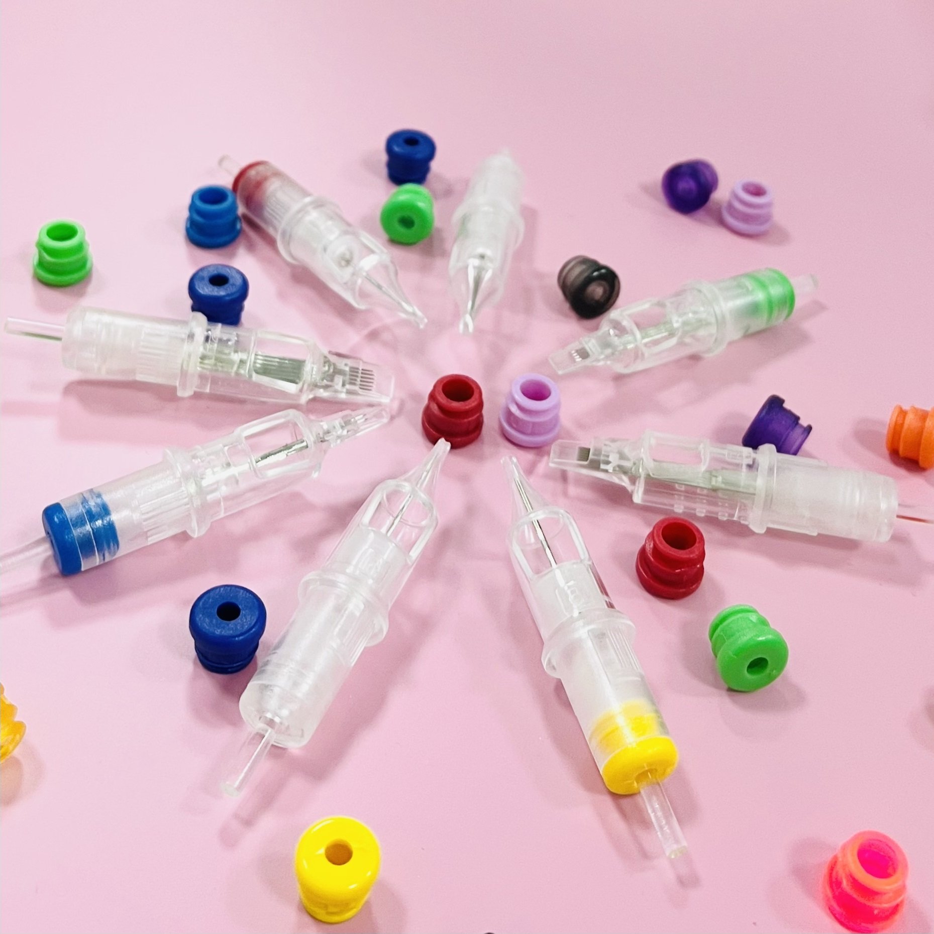 Factory Sale Tattoo Needle Cartridges Premium Permanent Makeup Needle Tattoo Cartridge Disposable Tattoo Needles/