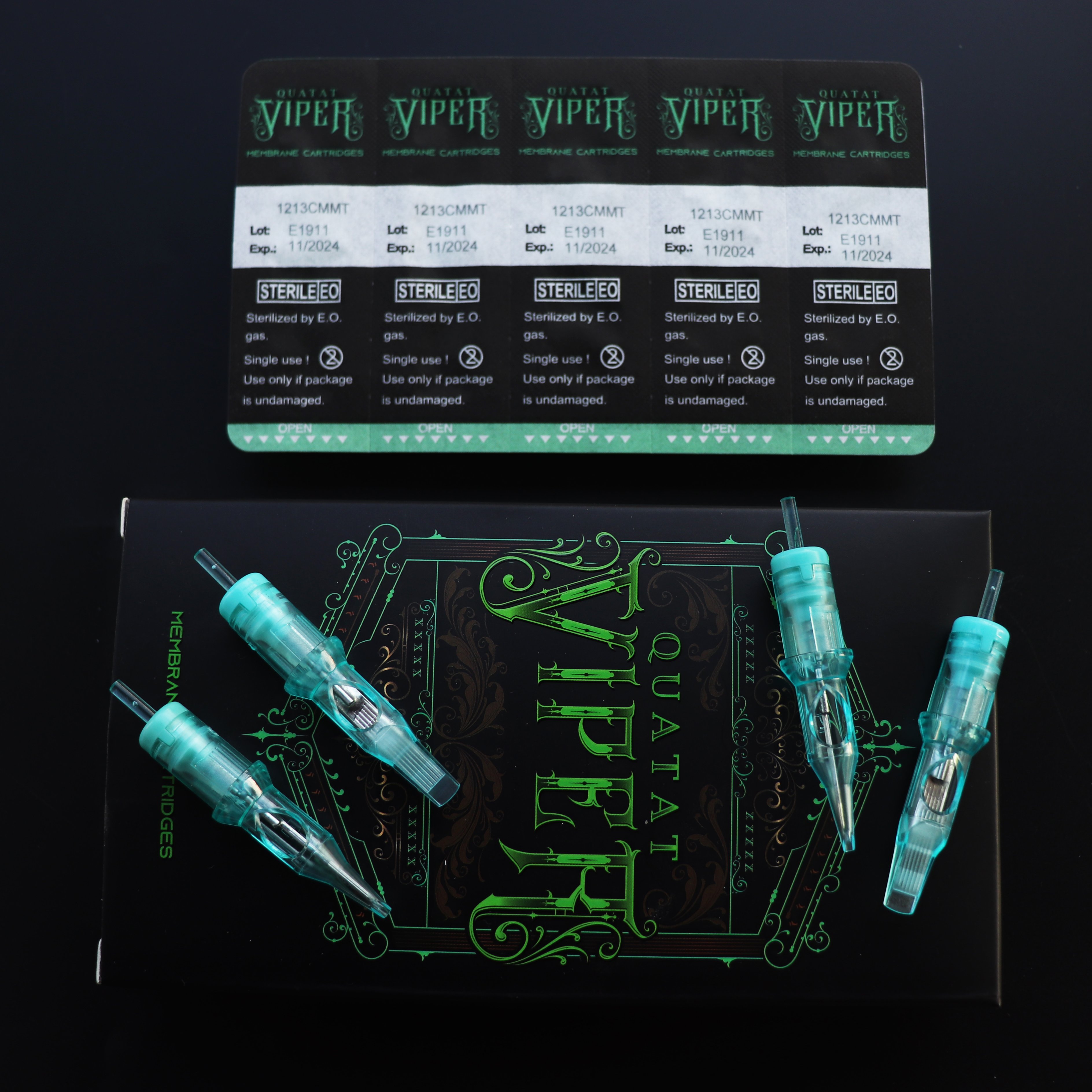 Private Label Permanent Makeup Pmu Disposable Machine Needle 1Rl Mixed Tattoo Needle Cartridge