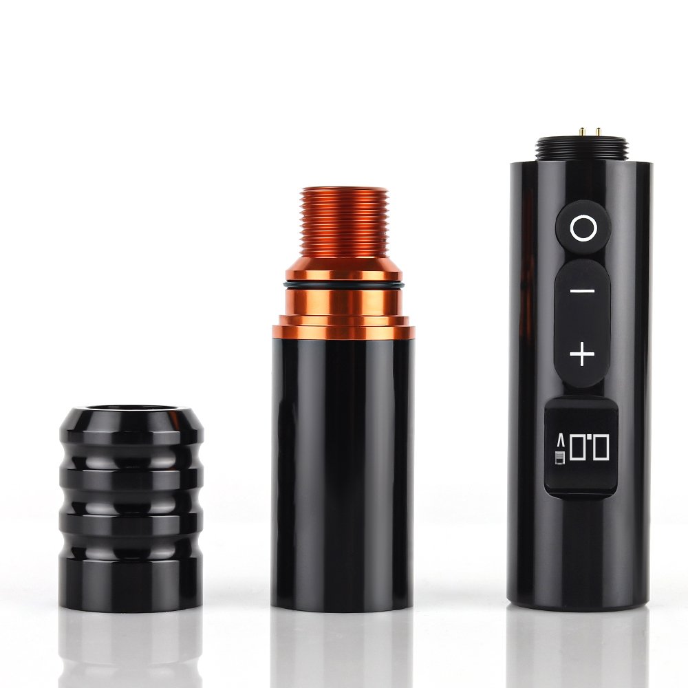Ambition 900mAh Wireless Rotary Eyebrow Tattoo Pen Digital Tattoo Machine for Eyebrow Lip Scalp Permanent Makeup