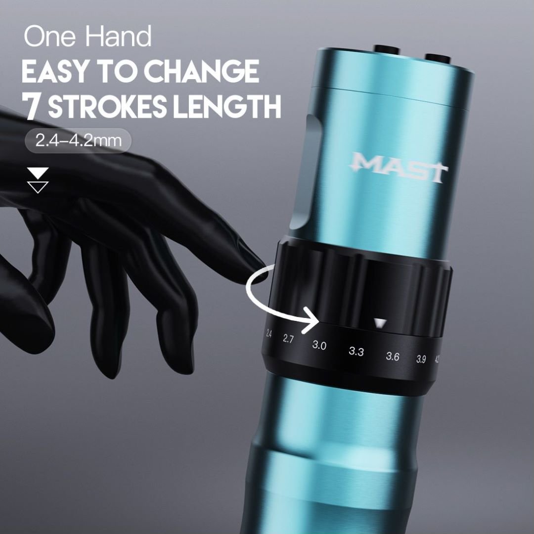 MAST Fold 2 Tattoo pen wholesale price wireless tattoo eyebrow machine with large capacity battery