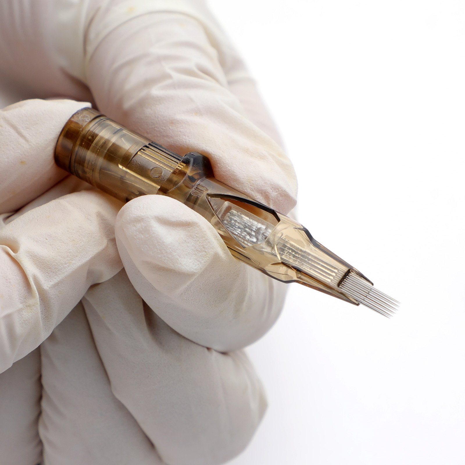 2022 New Gold Color Rotary Tattoo Machine Needles 0.25 Long Taper Tattoo Cartridge Needle