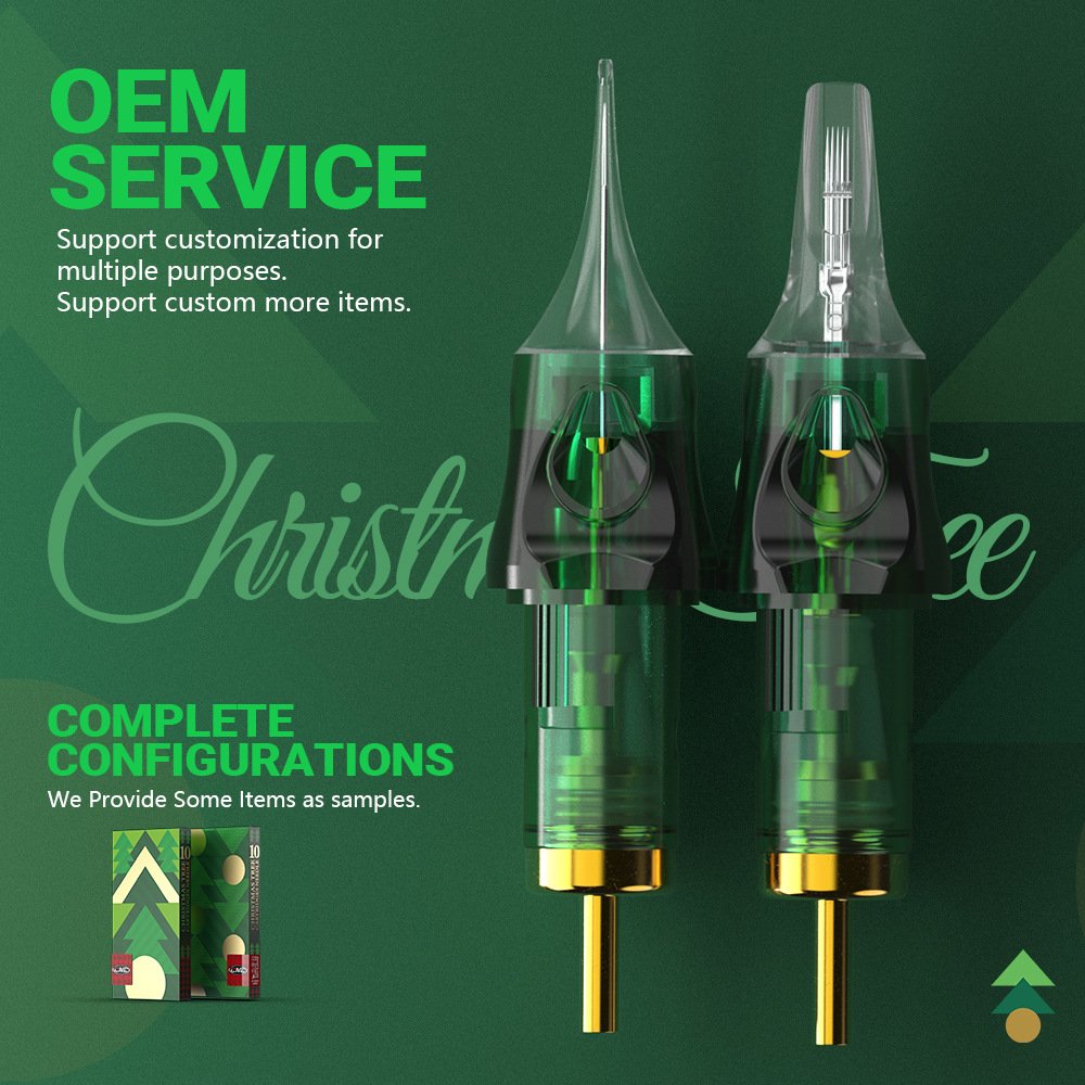 Factory Directly Selling Permanent Makeup Needle Stainless Steel Sterilized Tattoo Needle Cartridges Customized