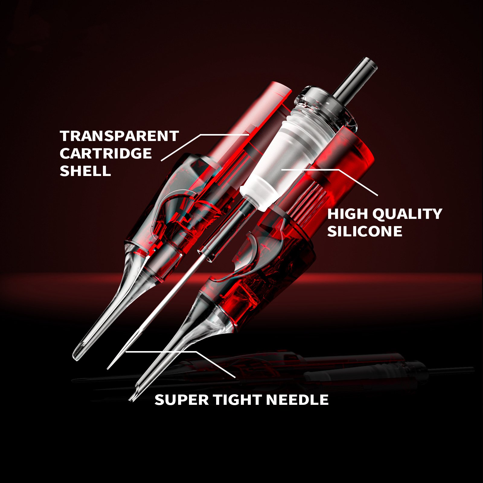 Wholesale Professional Safety Sterilized Tattoo Needle Eyebrow Tattoo Needle Cartridge