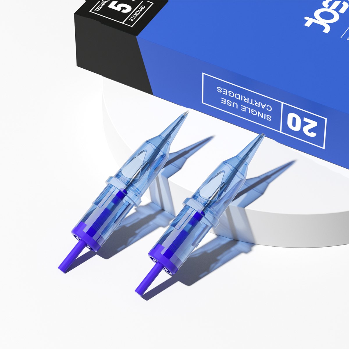 JOSI Professional 20Pcs/Box RL Tattoo Cartridge Needles Disposable Sterilized Safety Tattoo Cartridge for Body Art Tattoo Needle