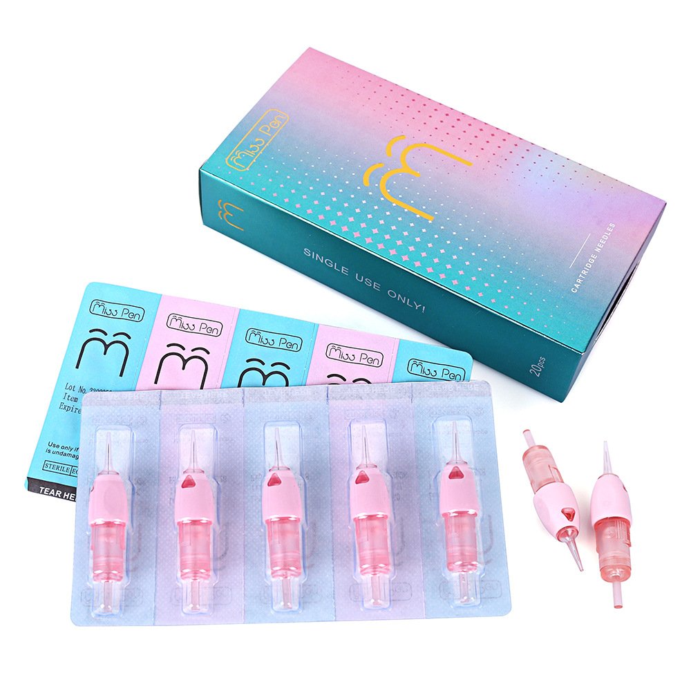 Disposable Sterile Tattoo Cartridge Needles Sharp Durable RS RL RM M1 For Permanent Makeup Tattoo Machine Pen