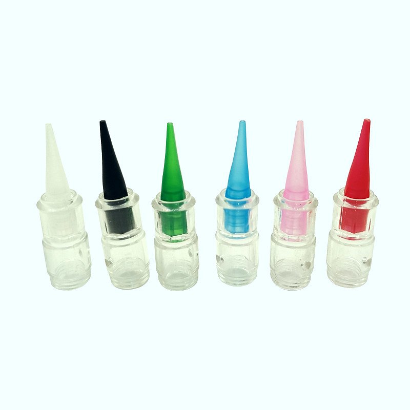 PMU Machine Pen Accessories Needle Cap Replaceable Cover Vietnam Ombre Eyebrow Machine Kit Microblading PMU Brow
