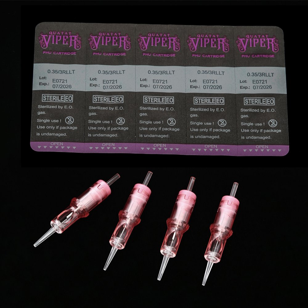 wholesale price tattoo needle cartridge PMU needles pink tattoo cartridge needles