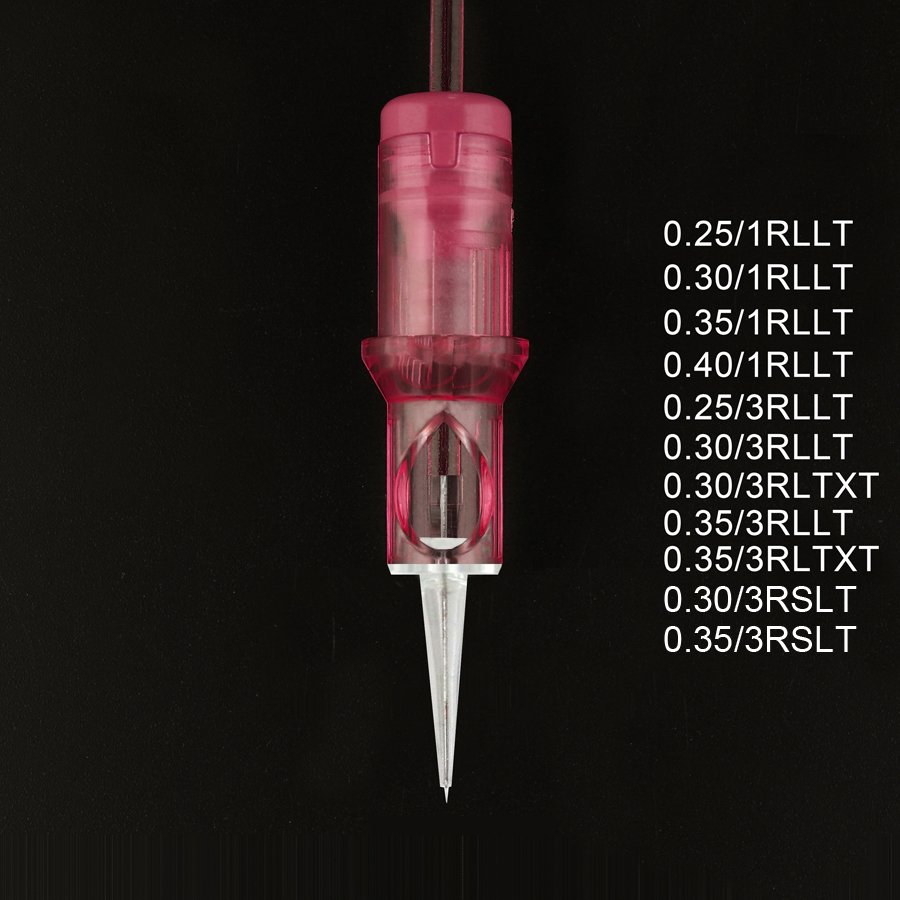 wholesale price tattoo needle cartridge PMU needles pink tattoo cartridge needles