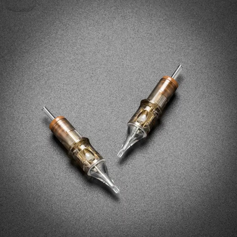 20pcs Boxes Factory Tattoo Needle Supplies with anti back flow membrane tattoo needle cartridge for permanent makeup