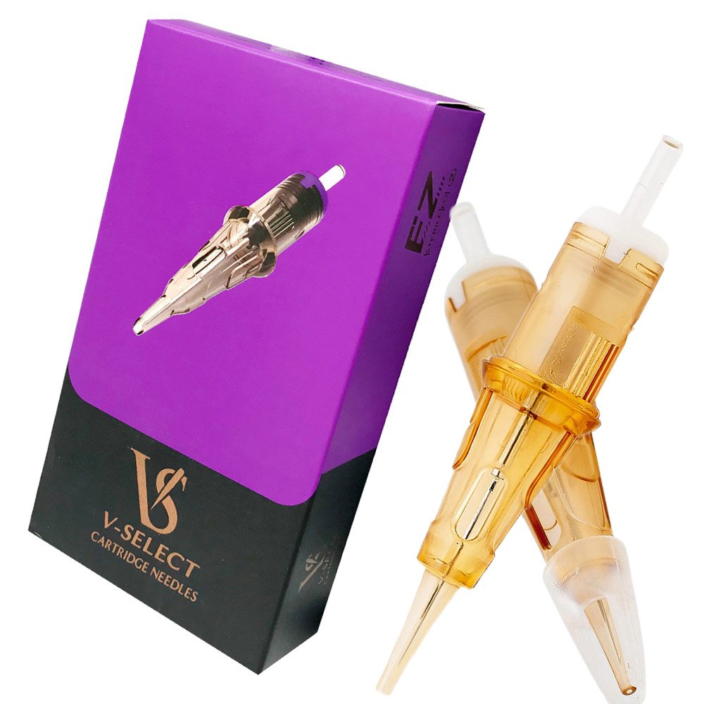 EZ V select Aura Standard compatible needle 1RL permanent makeup needles PMU cartridge needle