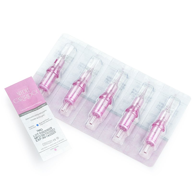 Biomaser universal OEM tattoo needles 1r needles pmu cartridge for rotary tattoo machine and wireless permanent makeup machine