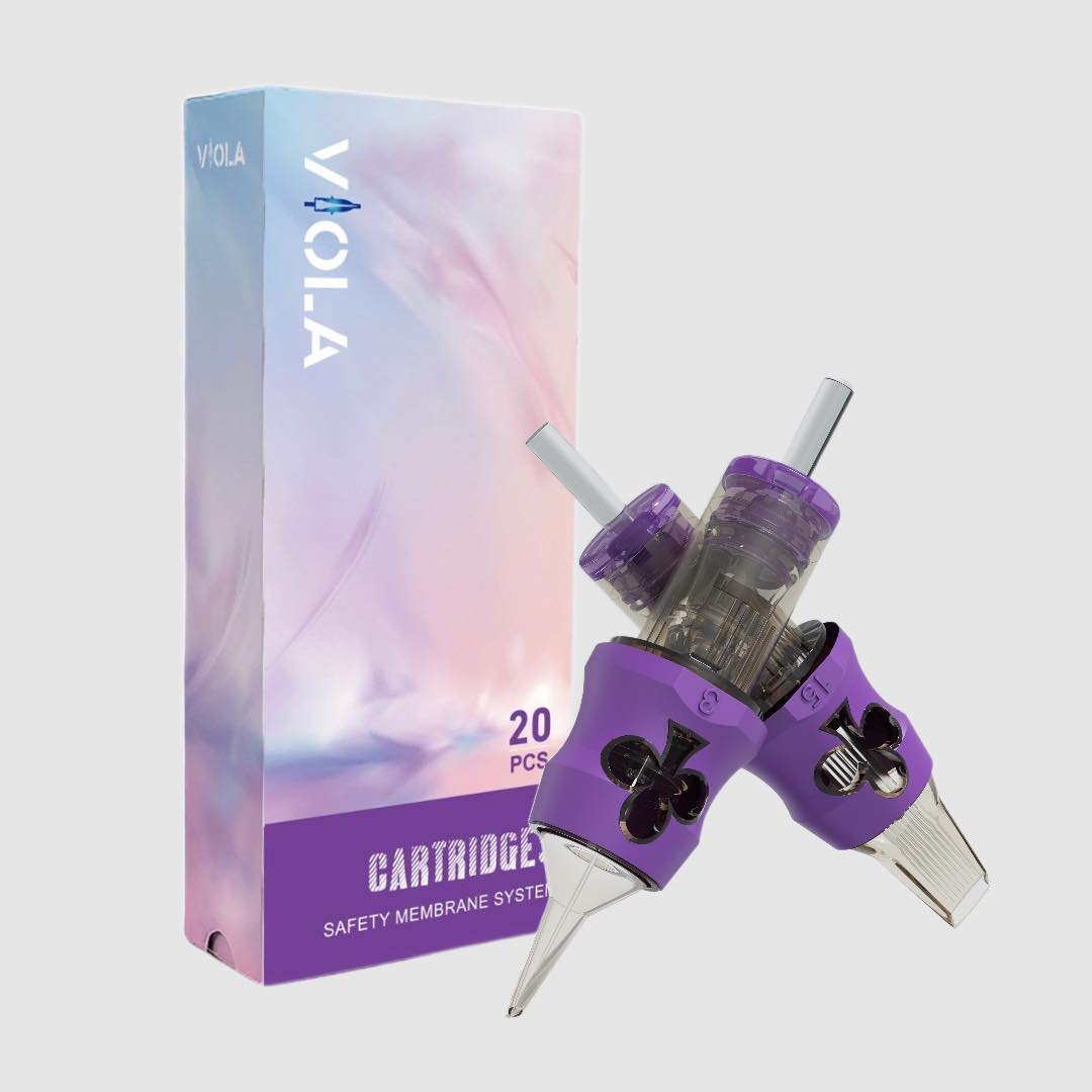 Wholesale Dinglong VIOLA permanent makeup cartridge needles tattoo needle cartridge for tattoo artist