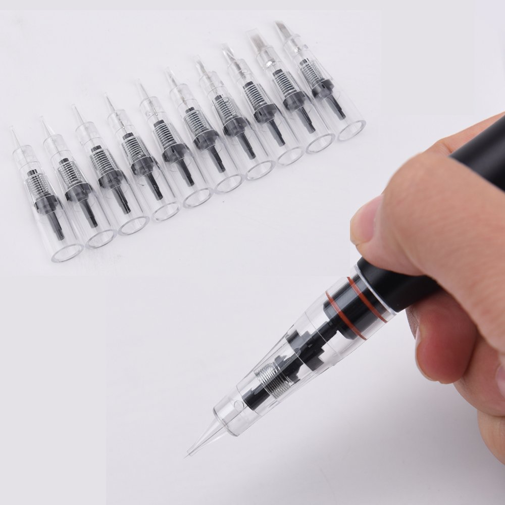 Microblading needle double flat eyebrow tattoo needle